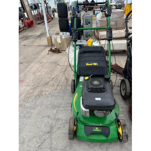 1589 - JOHN DEERE C52VK LAWNMOWER +VAT