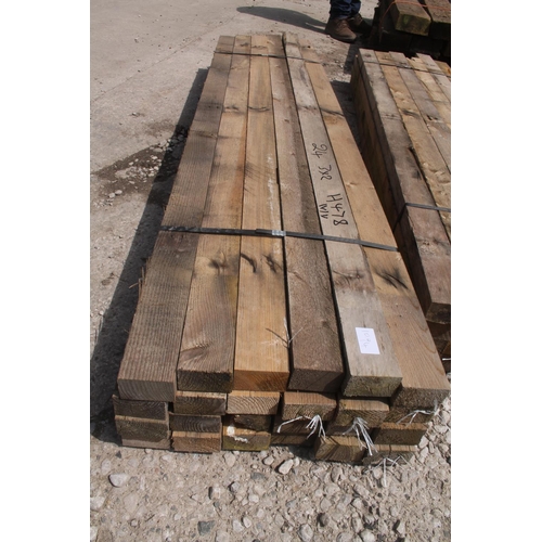 1094 - 24 TIMBERS 3 X 2 AND 6 FT LONG  NO VAT