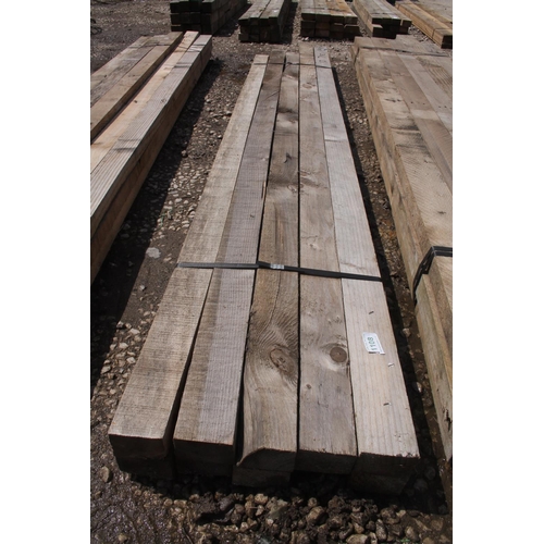 1108 - 10 TIMBERS 3 X 2 AND 7 FT LONG  NO VAT