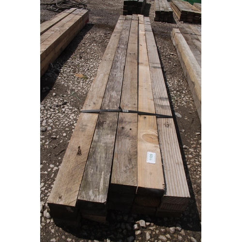 1109 - 15 TIMBERS 3 X 2 AND 8 FT LONG  NO VAT