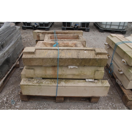 1208 - 2 PALLETS OF STONE SILLS  +  VAT