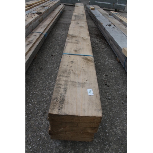 1243 - 5 TIMBERS 12'4 1/2 LONG AND 9