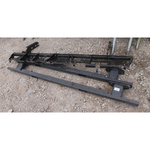 1254 - SET OF REINFORCED CRASH BARS  NO VAT