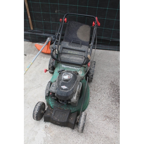 1292 - QUALCAST PUSH MOWER  NO VAT