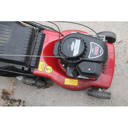 1309 - MOUNTFIELD PETROL S/P MOWER IN WORKING ORDER  NO VAT