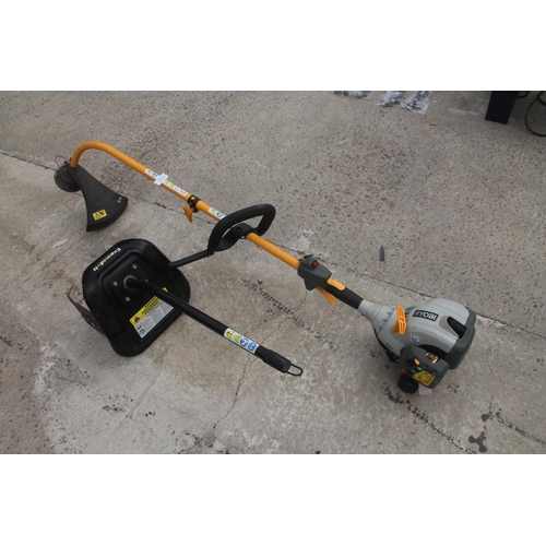 1313 - RYOBI PETROL STRIMMER AND ROTAVATOR UNIT  NO VAT