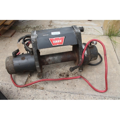 1316 - WINCH 12V  NO VAT