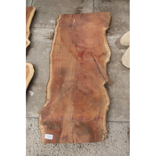 1326 - MILLED YEW TIMBER  NO VAT