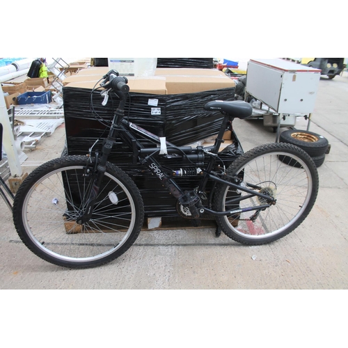 1376 - APOLLO SPIRAL BIKE AND PUMP  + VAT