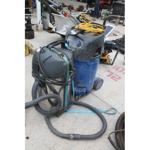 1403 - 2 VACUUMS 240 V AND 110 V  + VAT