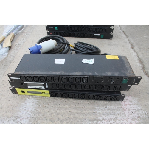 1437 - 3 PDU UNITS  NO VAT