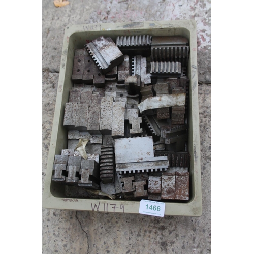 1466 - BOX OF LATHE SOFT JAWS  NO VAT