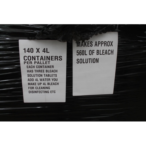 1495 - PALLET OF BLEACH  NO VAT