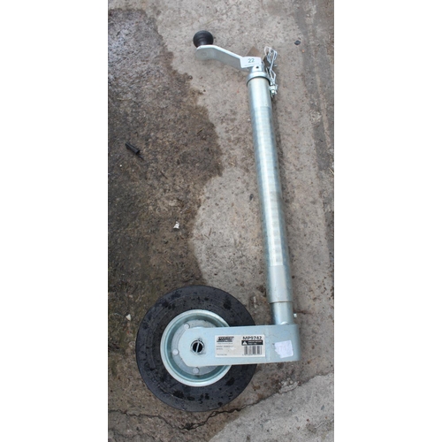 22 - NEW 48 MM HEAVY DUTY IFOR WILLIAMS JOCKEY WHEEL  NO VAT