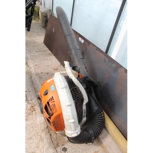 3 - STIHL BR600 BLOWER  NO VAT