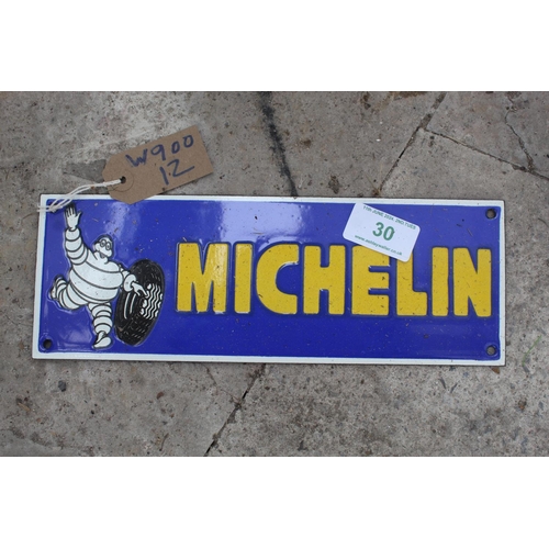 30 - NEW ENAMEL MICHELIN 12