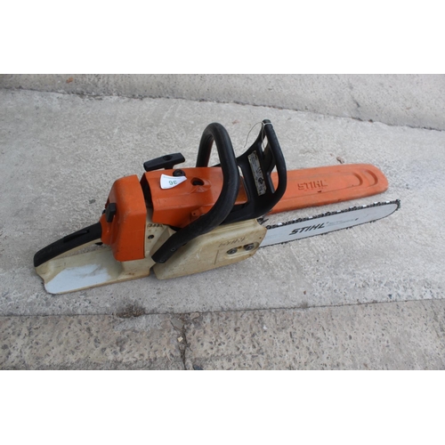 36 - STIHL MS 260 CHAINSAW IN WORKING ORDER  NO VAT