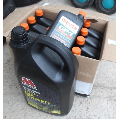 37 - 13 TUBS OF SYNTHETIC OIL 20 W . 50  NO VAT