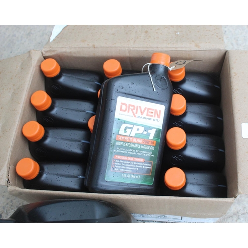 37 - 13 TUBS OF SYNTHETIC OIL 20 W . 50  NO VAT