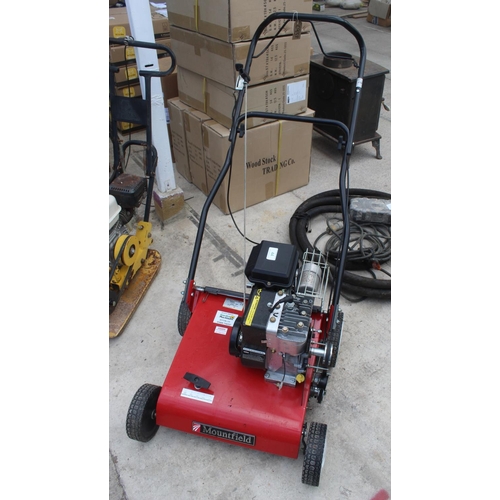 44 - MOUNTFIELD AERATOR IN WORKING ORDER  NO VAT