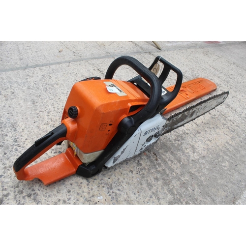 48 - STIHL CHAINSAW O39 IN WORKING ORDER  NO VAT