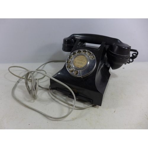 406 - A SIEMENS BAKELITE TELEPHONE