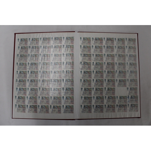 409 - TWO FULL ALBUMS CONTAINING BRITISH AND FOREIGN STAMPS