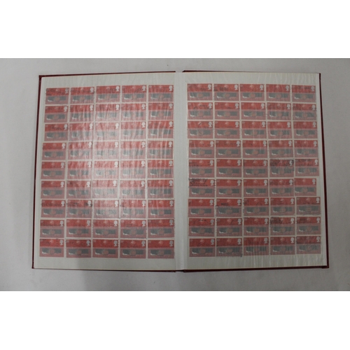 409 - TWO FULL ALBUMS CONTAINING BRITISH AND FOREIGN STAMPS