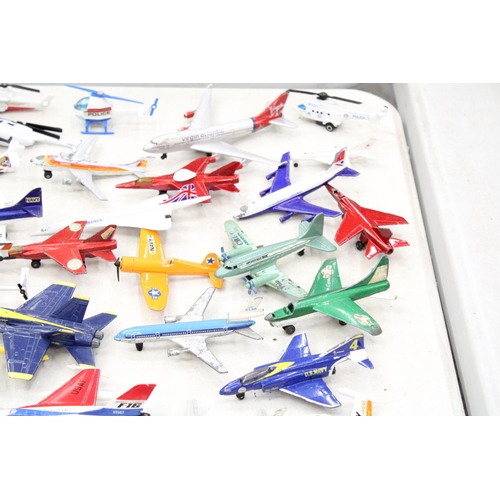 243 - A LARGE LOT OF DIECAST AEROPLANES AND MATCHBOX