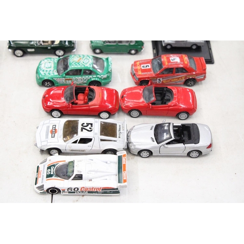 245 - A COLLECTION OF DIECAST MODEL CARS