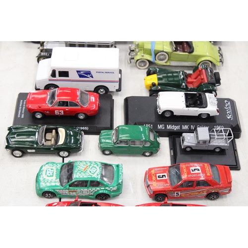 245 - A COLLECTION OF DIECAST MODEL CARS