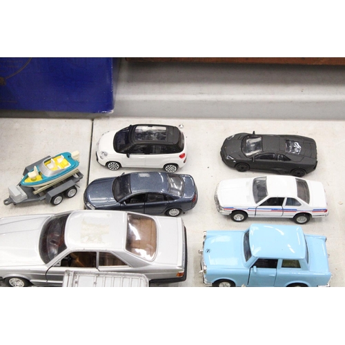 245 - A COLLECTION OF DIECAST MODEL CARS