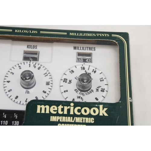 258 - A NEW BOXED METRICOOK IMPERIAL / METRIC CONVERTER