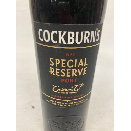 422 - A 1L BOTTLE OF COCKBURNS SPECIAL RESERVE PORT