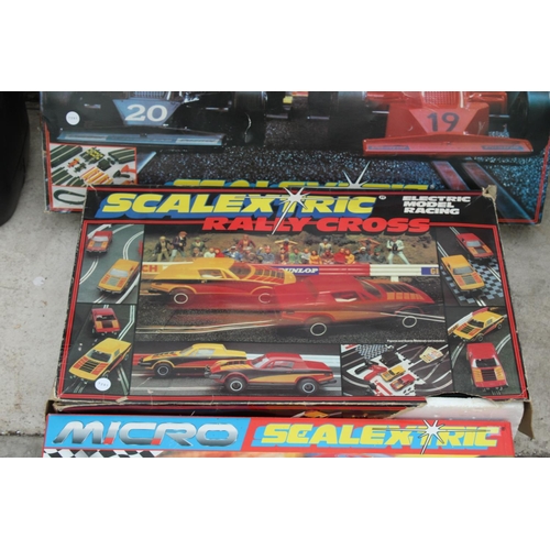 1647 - THREE RETRO SCALETRIX SETS