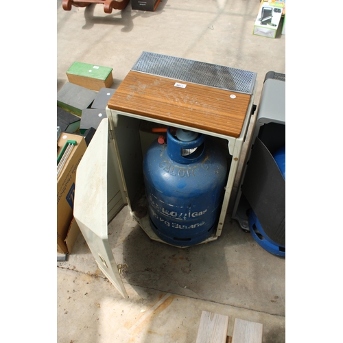 1759 - A SUPER SER GAS HEATER WITH GAS BOTTLE