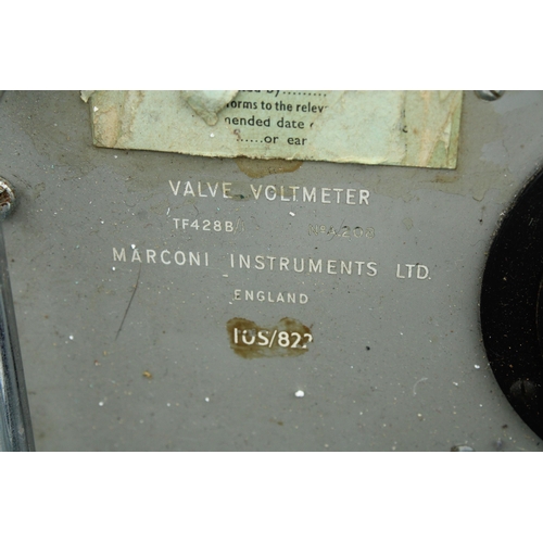 A MARCONI VALVE VOLTMETER AND A PACENTER PC20BE