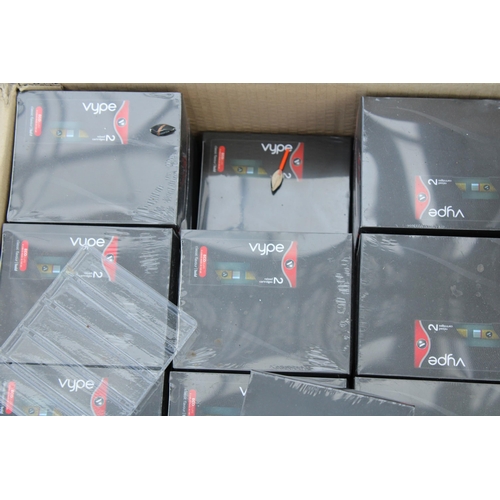 A LARGE QUANTITY OF AS NEW AND BOXED VYPE VAPES