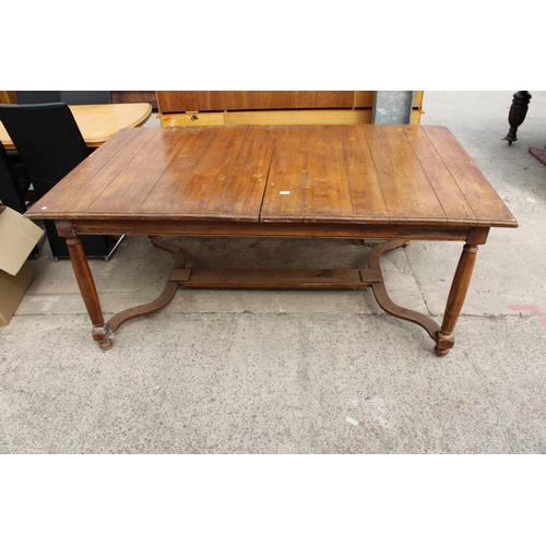 2874 - A CONTINENTAL REFECTORY STYLE TABLE, 72