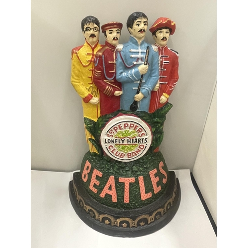 14 - A CAST BEATLES SGT PEPPERS LONELY HEARTS CLUB BAND DOOR STOP