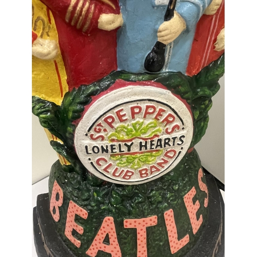 14 - A CAST BEATLES SGT PEPPERS LONELY HEARTS CLUB BAND DOOR STOP