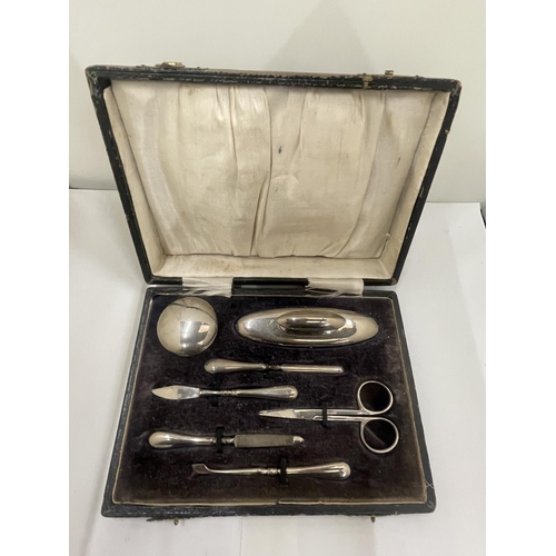 31 - A MANICURE SET IN A PRESENTATION BOX