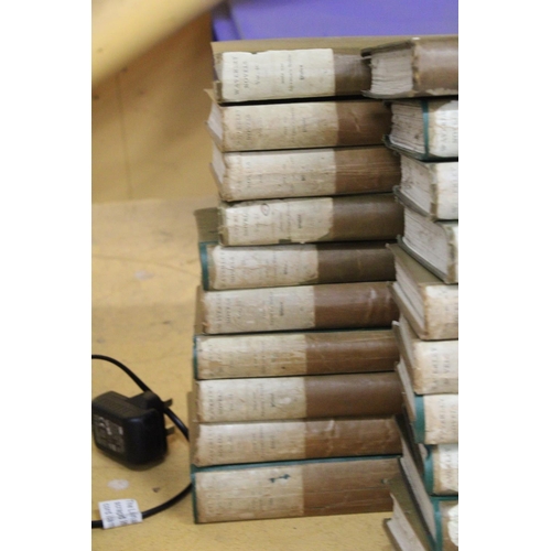 270 - FORTY SEVEN VOLUMES OF WAVERLEY NOVELS PLUS EIGHTEEN VINTAGE BOOKS TO INCLUDE NOVELS BY W M THACKERA... 