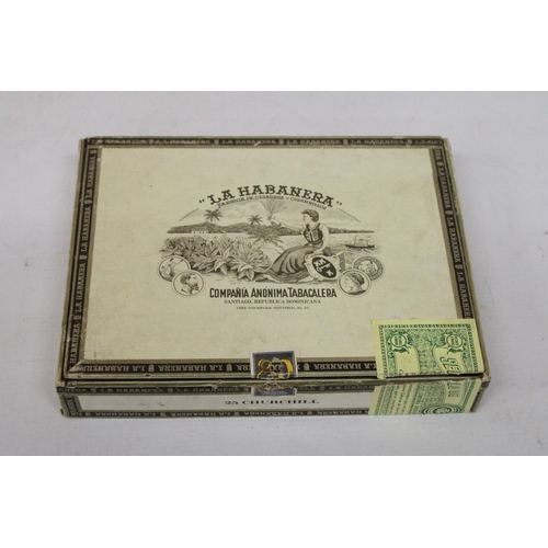 315 - A BOX OF LA HABANERA CIGARILLOS (CONTAINING 12 IN TOTAL) PRODUCT OF THE REPUBLICA DOMINICANA