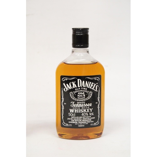 329 - A 35 CL BOTTLE OF WILLIAM GRANT'S FINEST SCOTCH WHISKEY TOGETHER WITH A 50 CL JACK DANIEL'S OLD NO, ... 