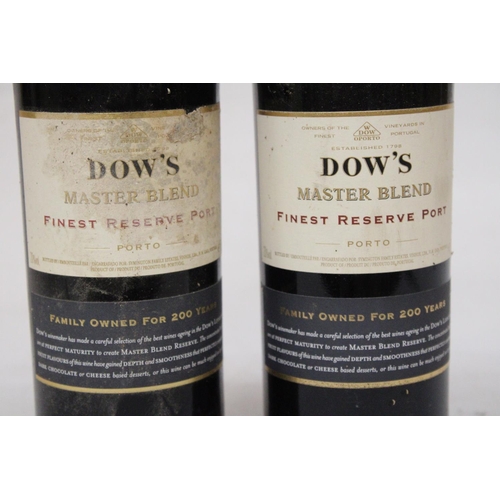 360 - TWO 75 CL B0TTLES OF DOW'S MASTER BLEND FINEST RESERVE PORT