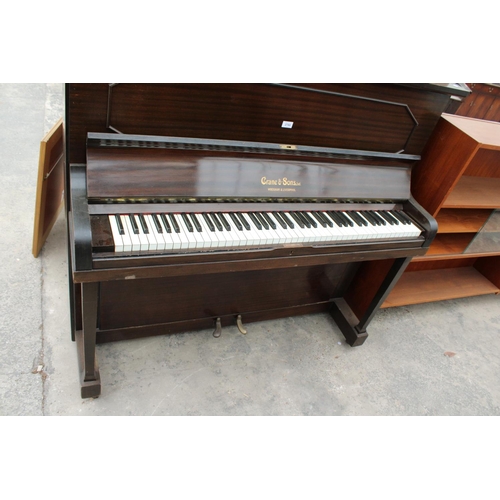 2780 - A CRANE AND SONS OVERSTRUNG PIANO