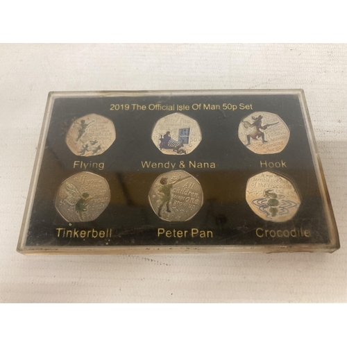 327 - A COLLECTION OF 50P COINS IN PRESENTATION PACKS TO INCLUDE PADDINGTON THE 60TH ANNIVERSARY, 2019 OFF... 