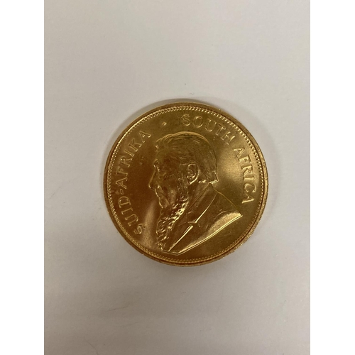 253 - A 1982 1OZ GOLD KRUGERRAND COIN