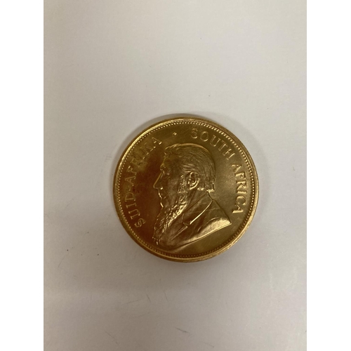 258 - A 1975 1OZ GOLD KRUGERRAND COIN